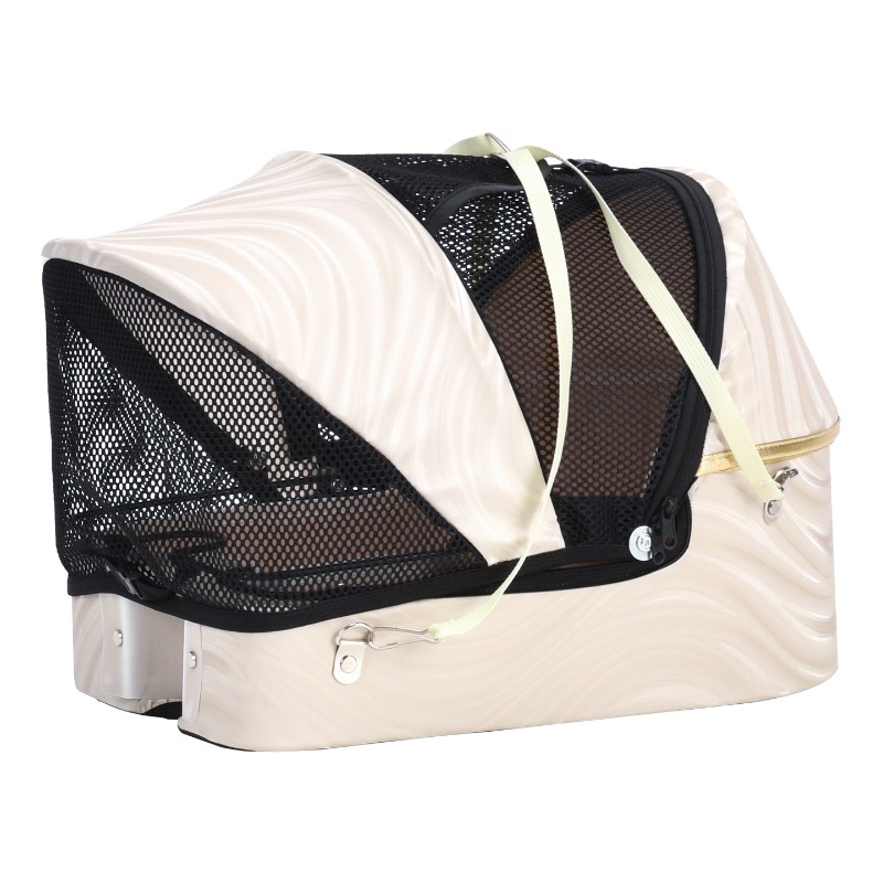 Mountain Biking Backpack - Faltbarer Fahrrad-Hundekorb für Mountainbike- und Rennradfahrten,