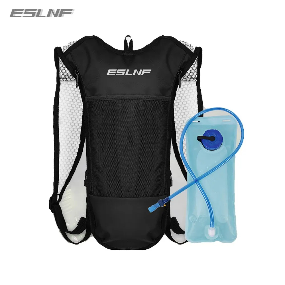 Mountain Biking Backpack - ESLNF Fahrradtaschen, Wasserbeutel, 10 l, tragbar,