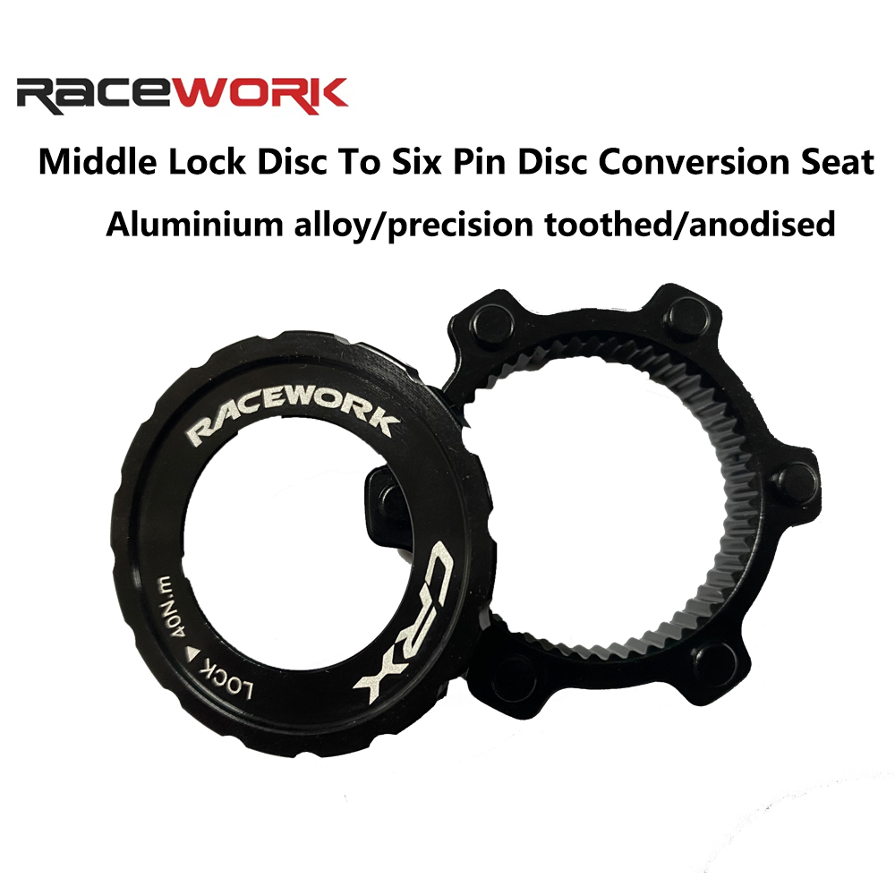 Mtb Brake Rotor - RACEWORK Centerlock auf 6-Loch-Adapter für MTB,