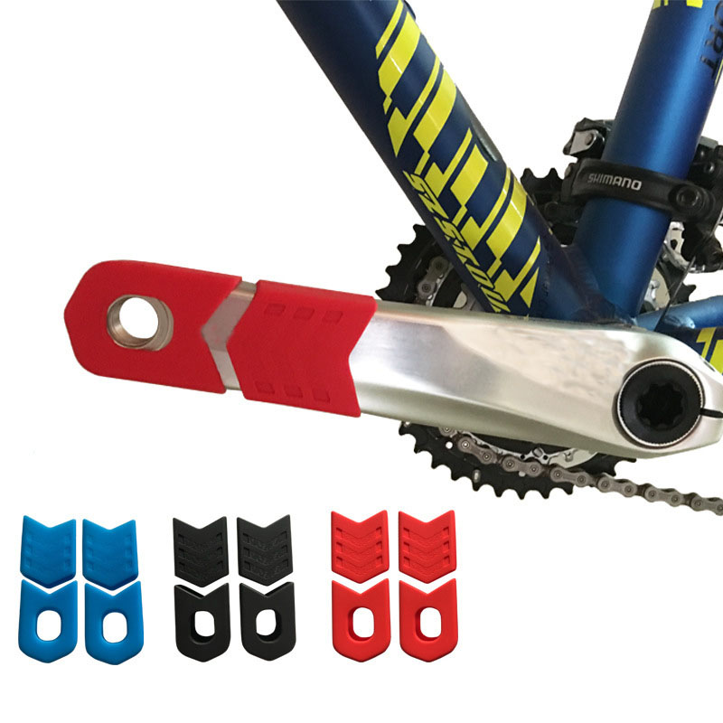 Mountain Biking Hat - 2 Pairs Silikon Fahrrad Kurbel Arm