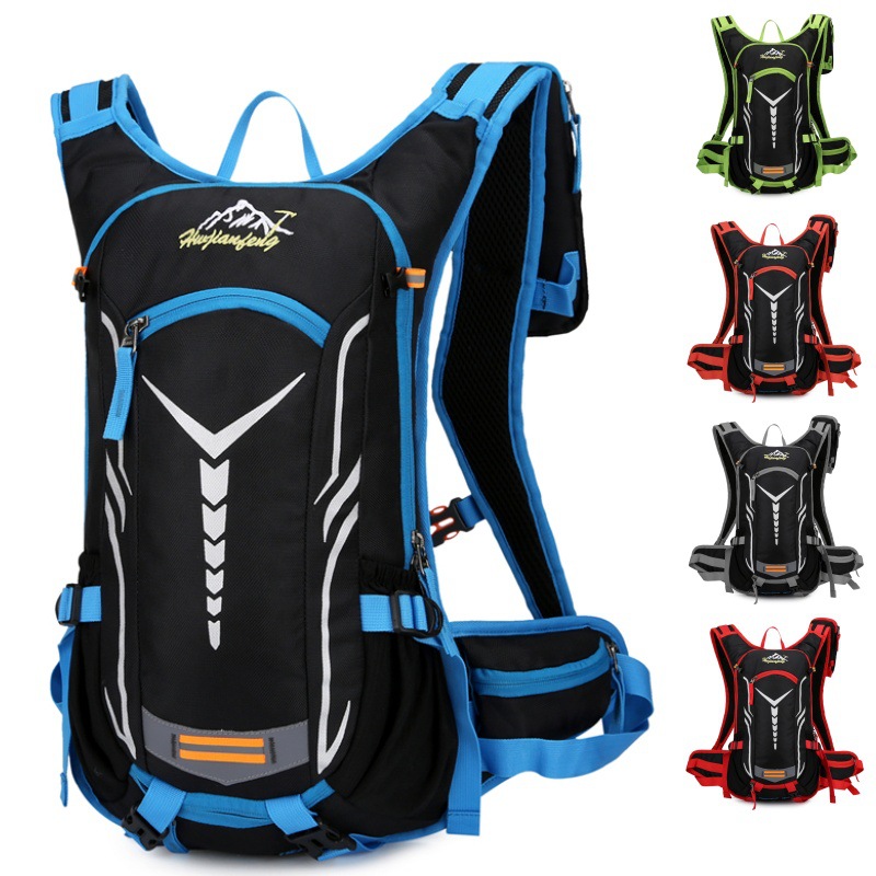 Mountain Biking Backpack - Fahrradrucksack, Motorradausrüstung, atmungsaktiver, wasserdichter Rucksack, Rennrad,