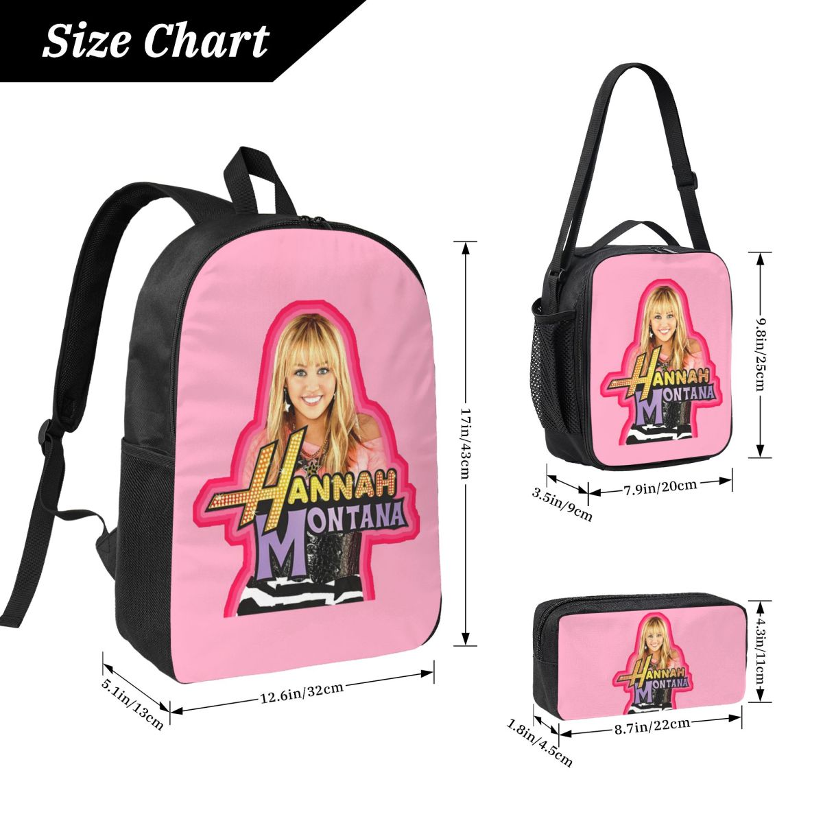 Hannah Montana Collage-Rucksac – Mountain Biking Backpack Bewertung und Preis