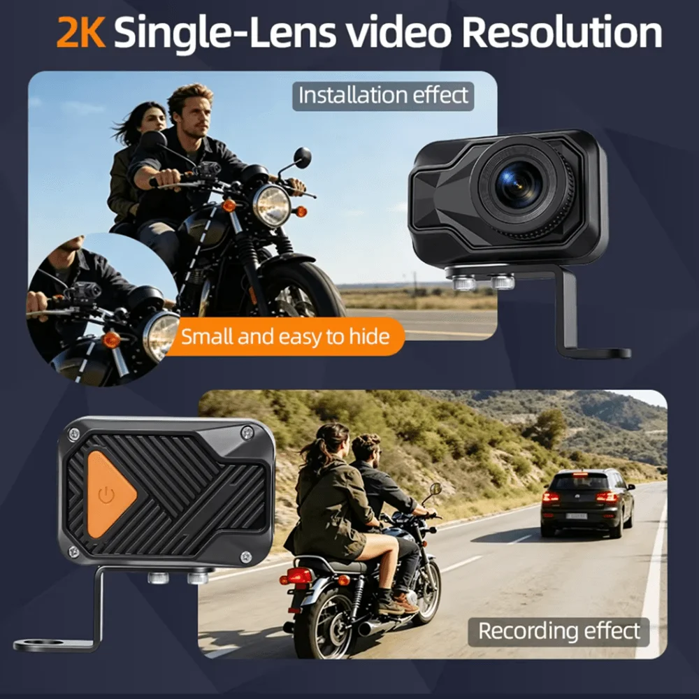 Motorrad-DVR 2K HD WiFi & APP  – Mountain Biking App Bewertung und Preis