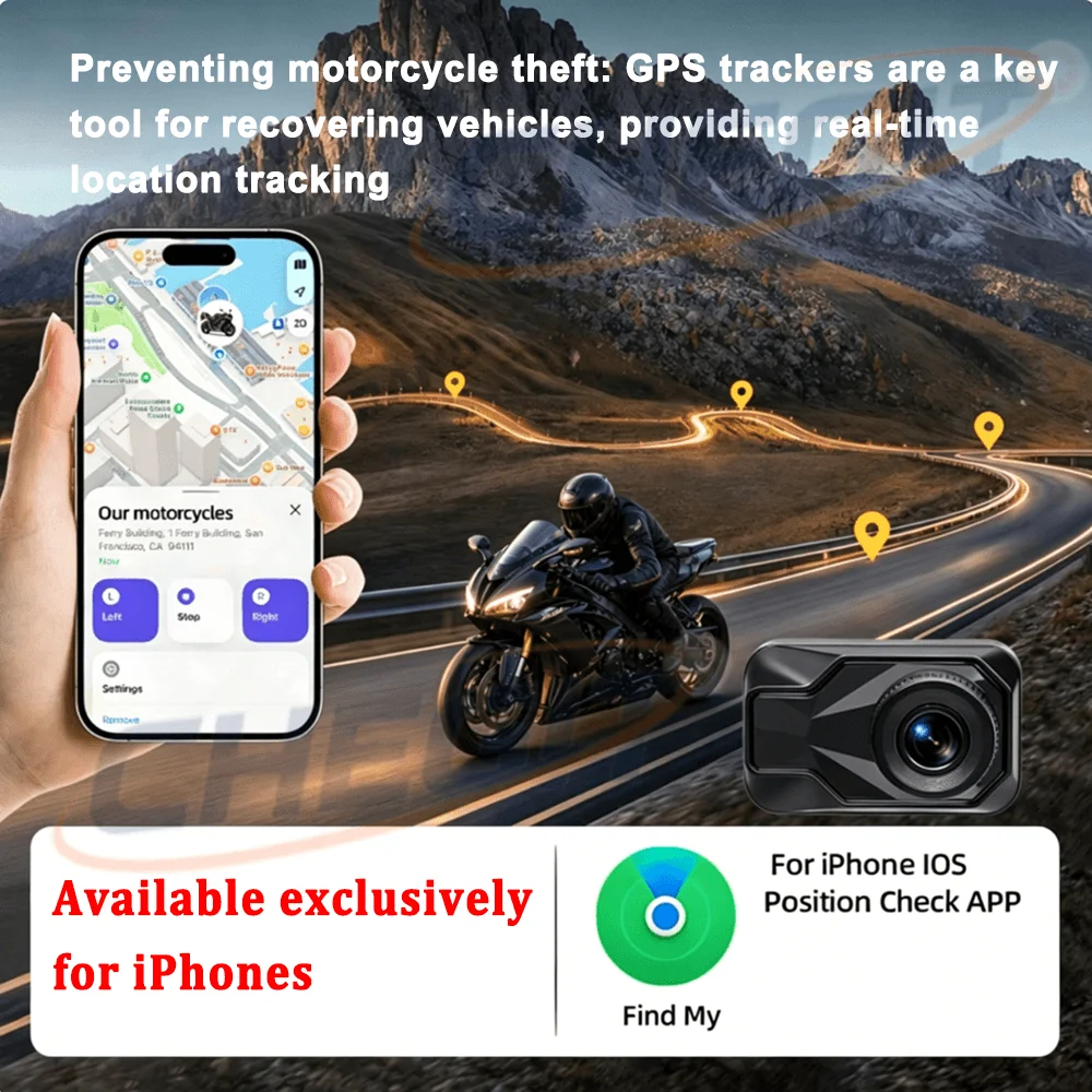 Motorrad-DVR 2K HD WiFi & APP  – Mountain Biking App Bewertung und Preis