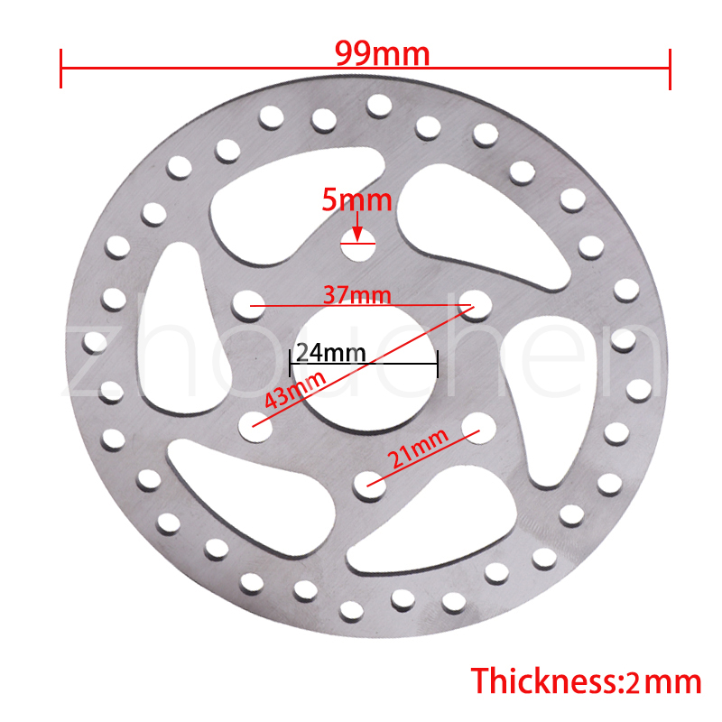 100mm Motorrad Fahrrad bremst  – Mtb Brake Rotor Bewertung und Preis