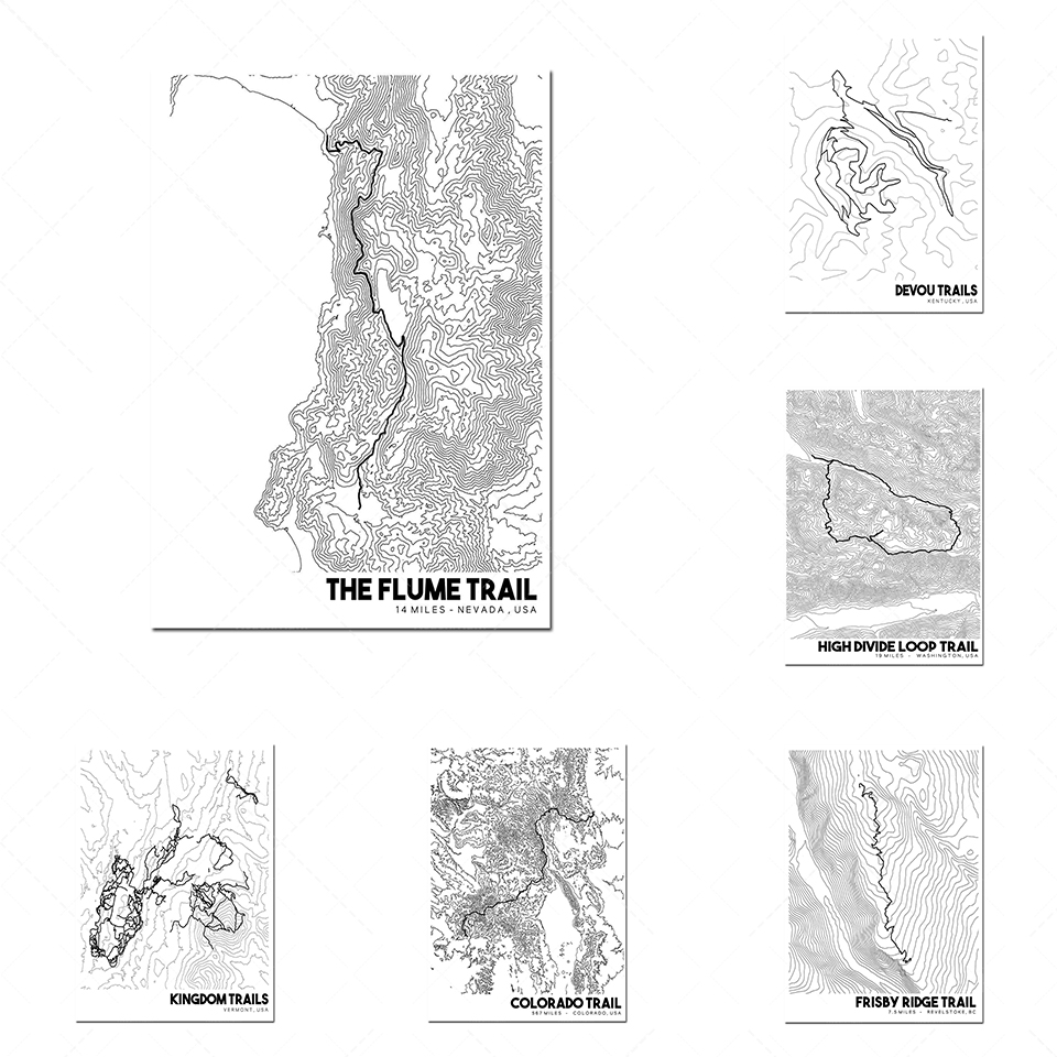 Topografische Karte von Pinnac – Mountain Biking Arkansas Bewertung und Preis