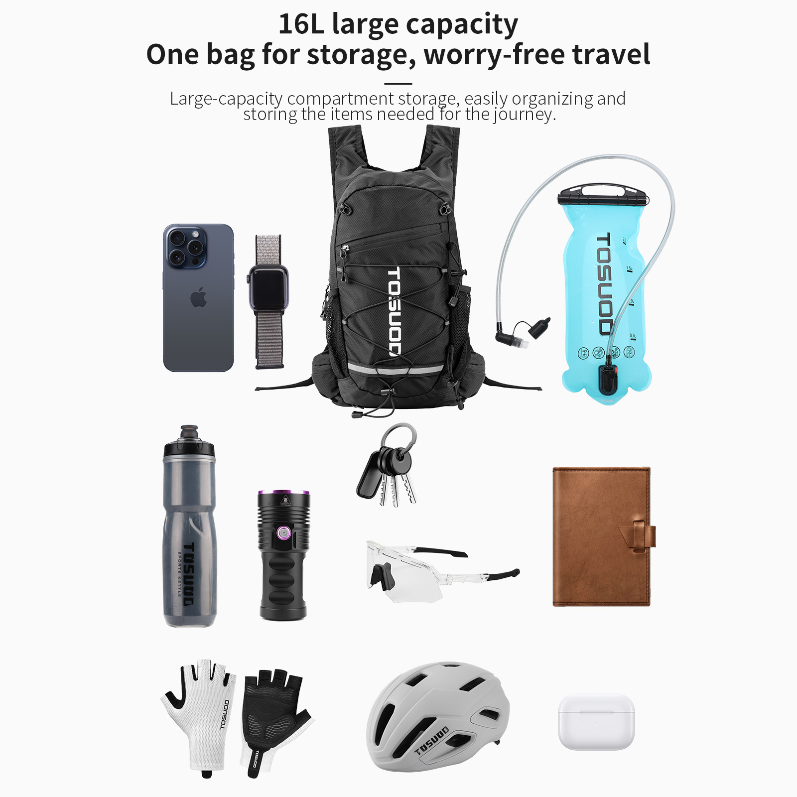 TOSUOD Trinkrucksack, Outdoor, – Mountain Biking Backpack Bewertung und Preis